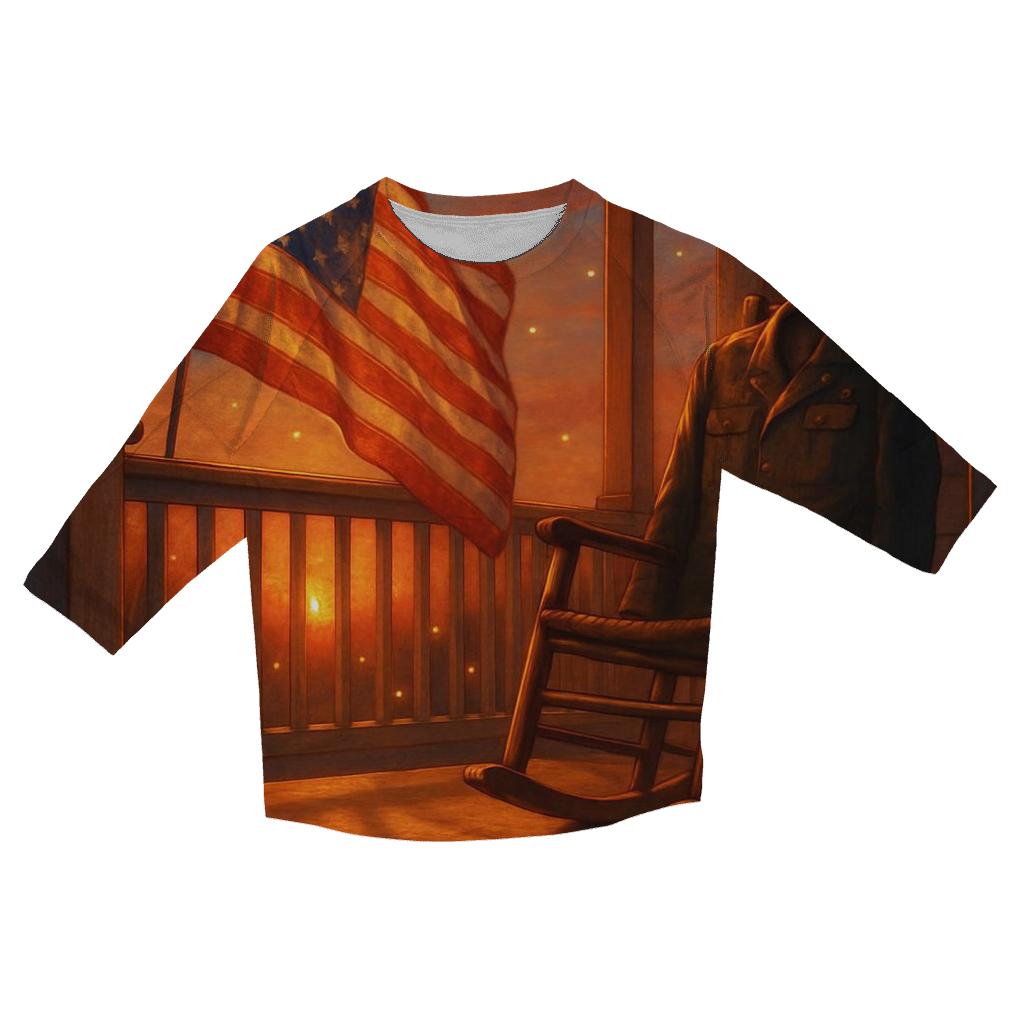 Homefront Porch Of Welcome personalized 3/4 sleeve tees