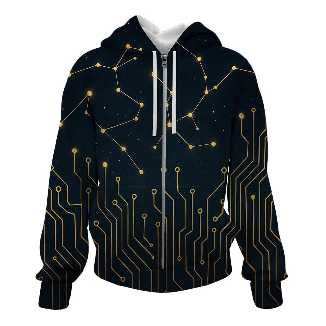Quantum Circuit Constellations hoodies fashion