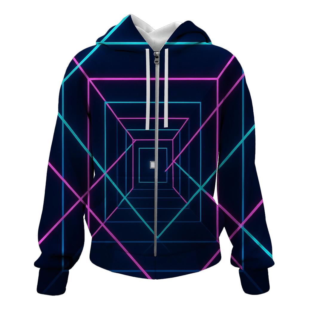 Laser Maze Corridor premium hoodies