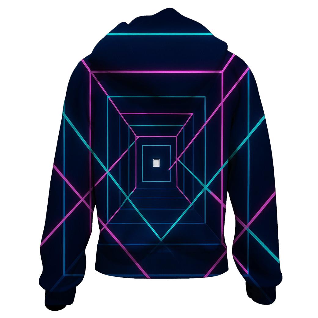 Laser Maze Corridor premium hoodies