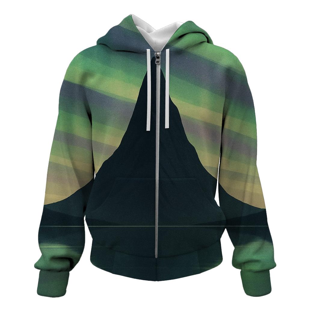 Aurora Echo Mountain pullover hoodies