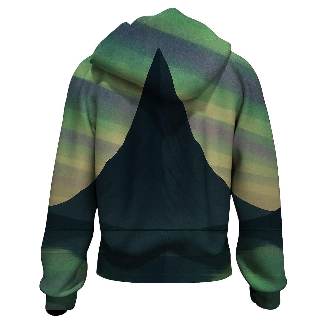 Aurora Echo Mountain pullover hoodies