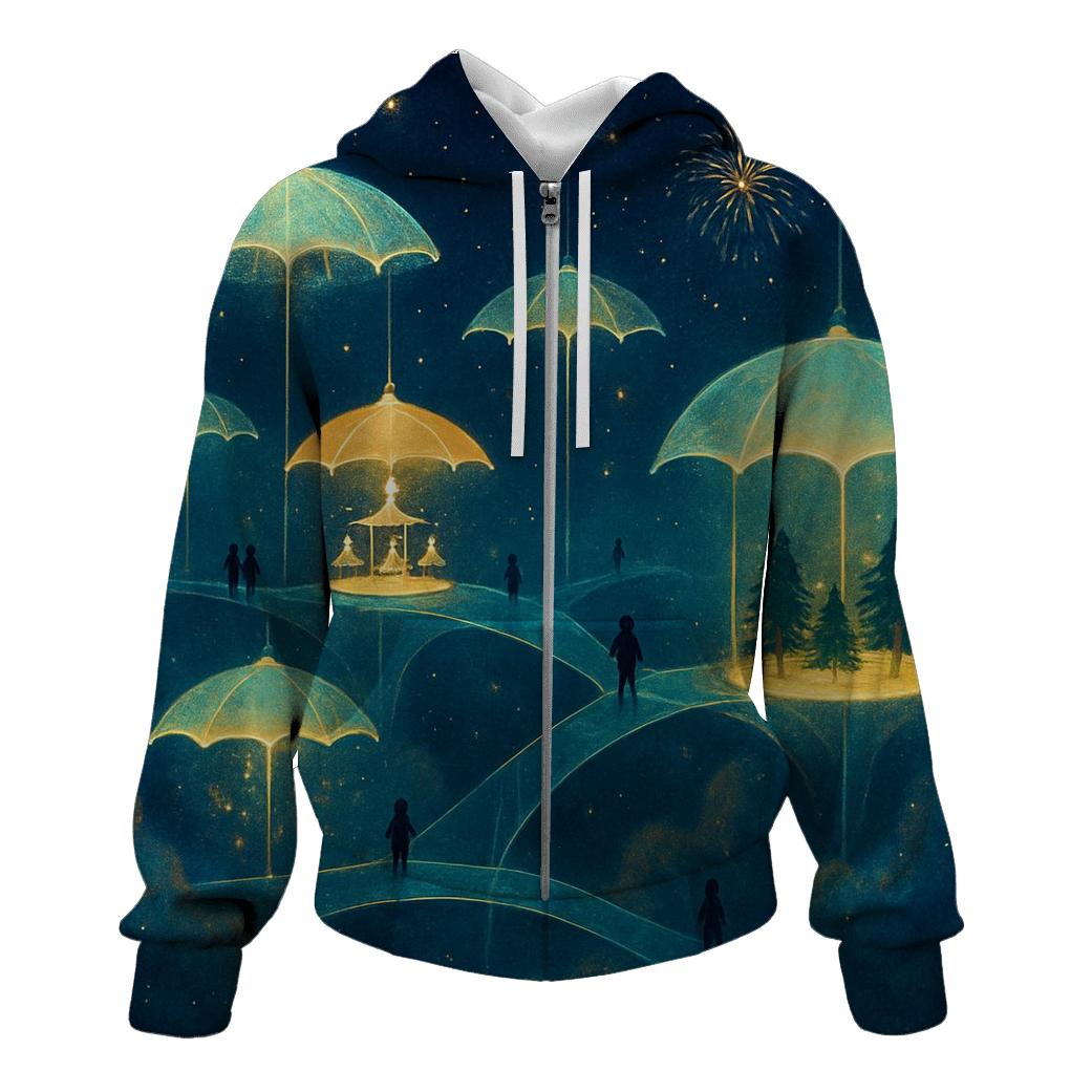 Umbrella Constellation Carnival hoodies fashion