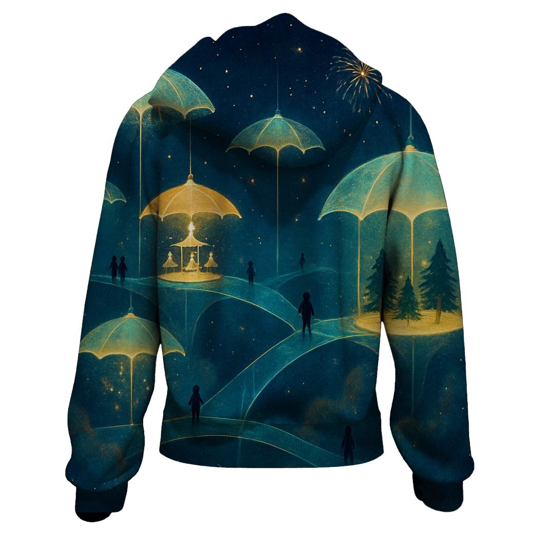 Umbrella Constellation Carnival hoodies fashion