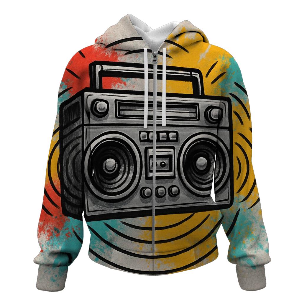 Boombox Street Aura hoodie designs