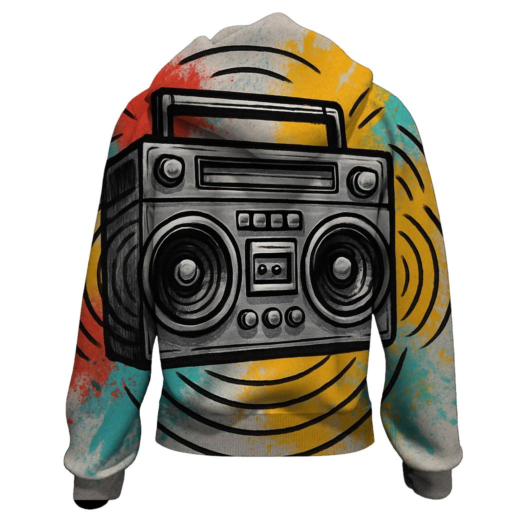 Boombox Street Aura hoodie designs