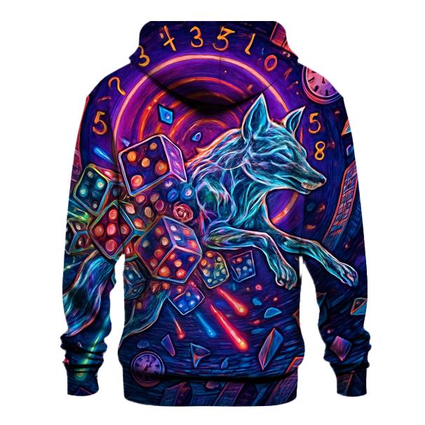 Cascade Of Quantum Dice designer hoodies