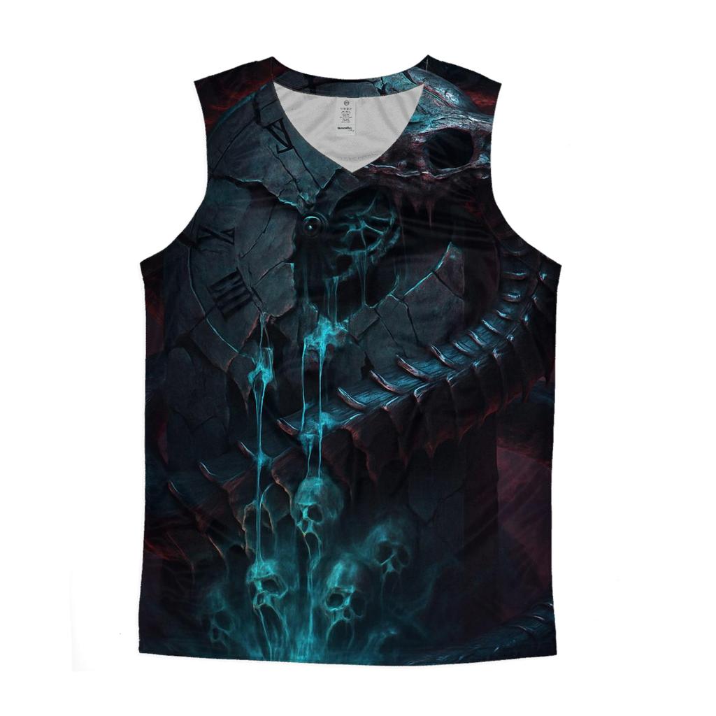 Serpent Of The Abyssal Clock designer workout tanks