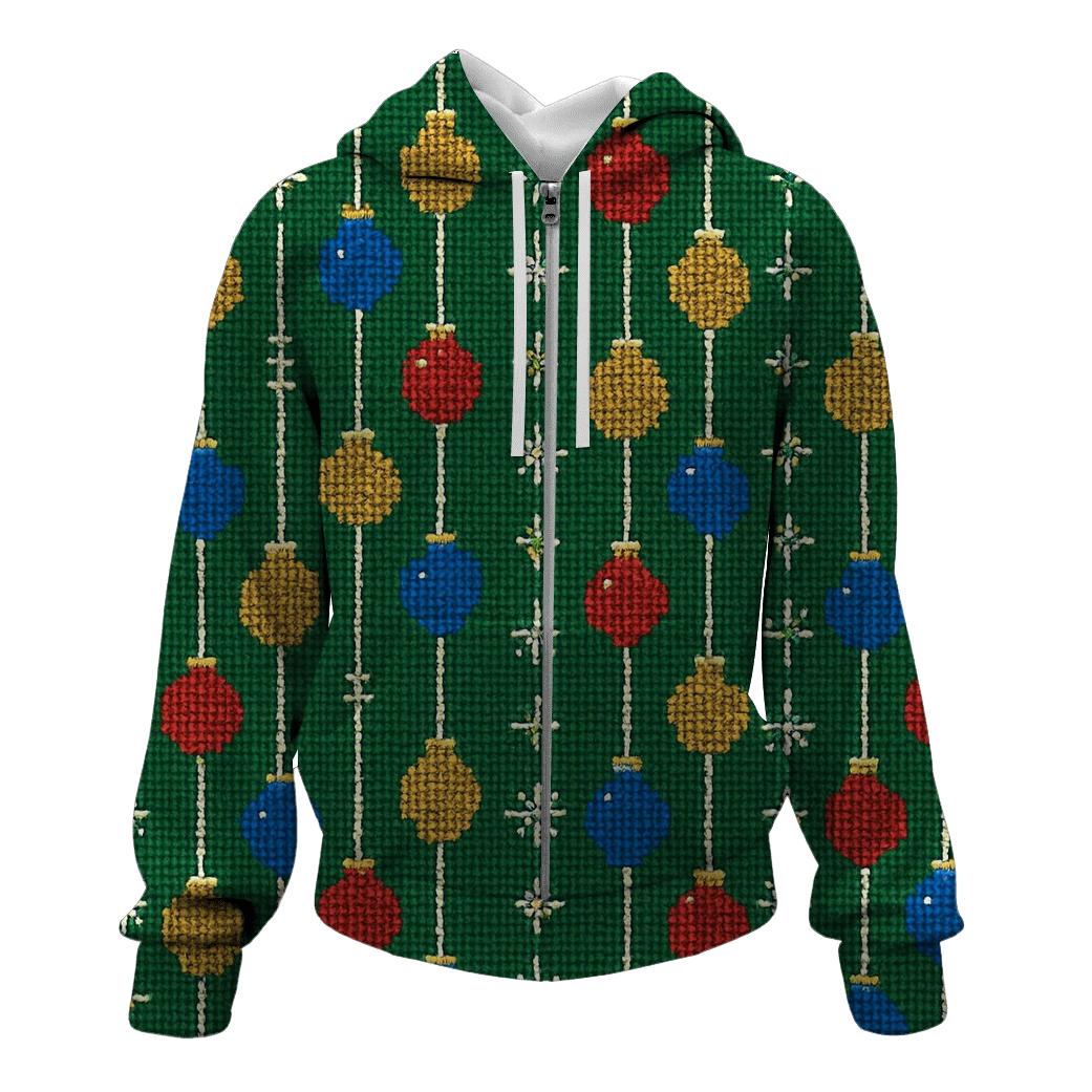 Ornament Ladder Pixel Rows hoodie styles