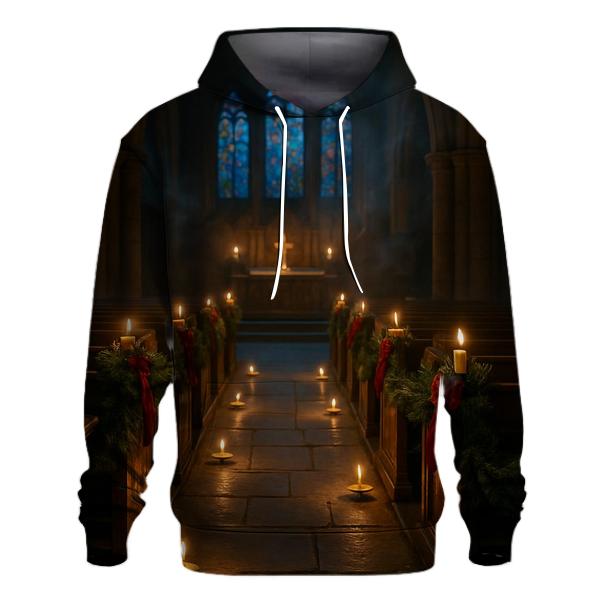 MidnightMassCandlelitAisle designer hoodies