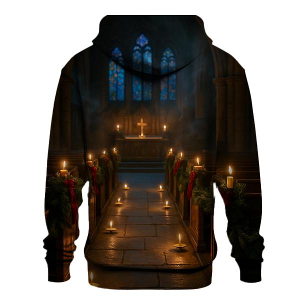 MidnightMassCandlelitAisle designer hoodies