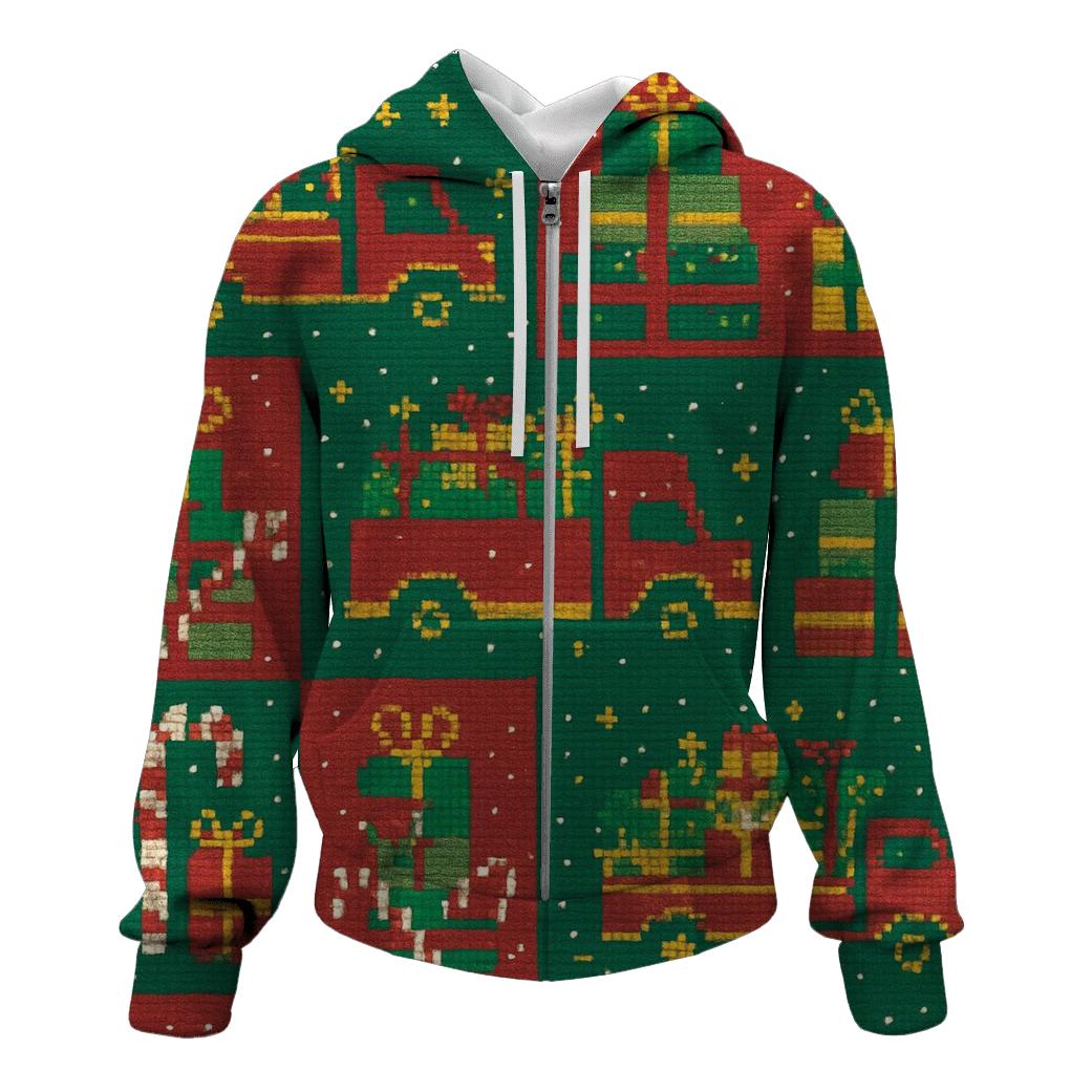 North Pole Traffic Jam Panels hoodies fashion