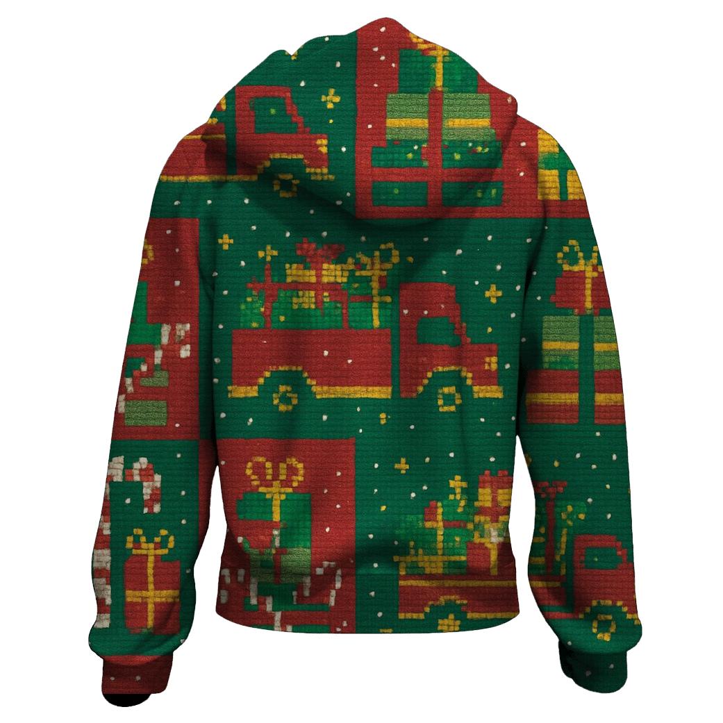 North Pole Traffic Jam Panels hoodies fashion