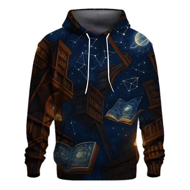 Stargazer Library Dreams zip-up hoodies