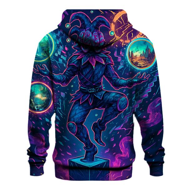 Neon Jester Of Broken Dimensions hoodie trends