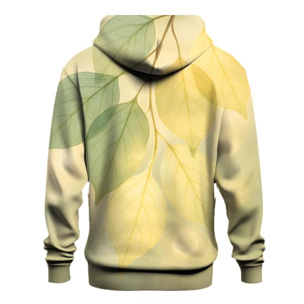 Whispering Leaves Prayer embroidered hoodies