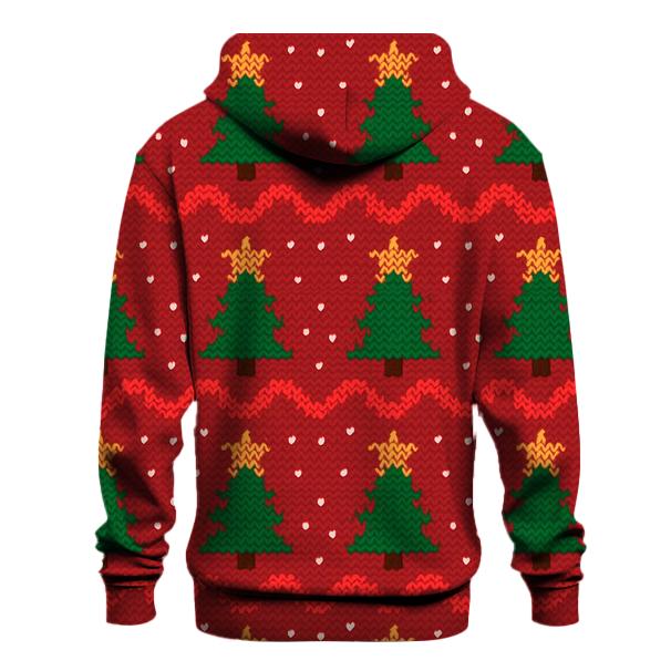 Tacky Tinsel Forest Bands zip-up hoodies