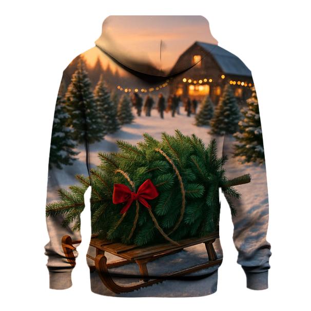ChristmasTreeFarmGoldenHour custom hoodies