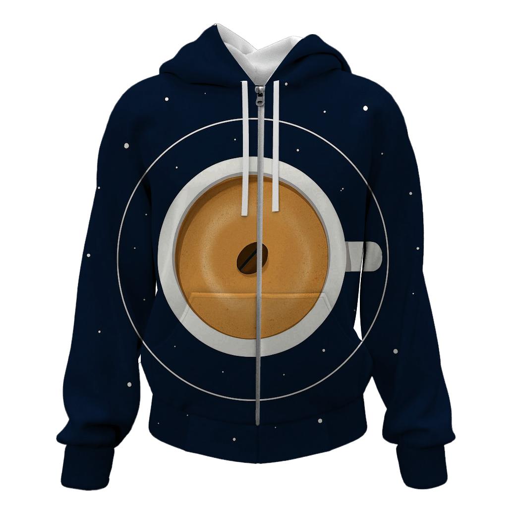 Midnight Espresso Orbit pullover hoodies