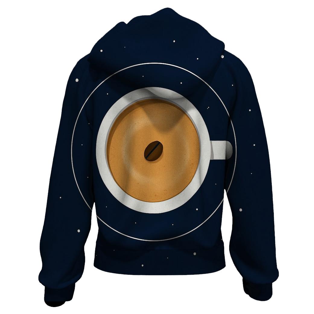 Midnight Espresso Orbit pullover hoodies
