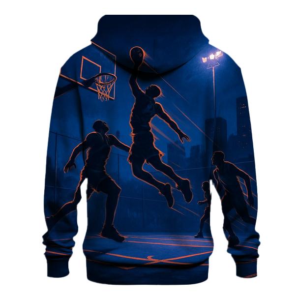 Midnight Street Basketball Clash premium hoodies