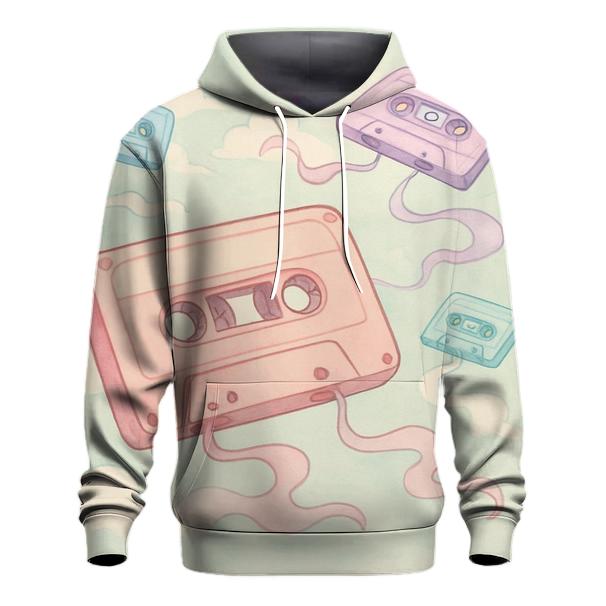 Pastel Cassette Daydream heavyweight hoodies