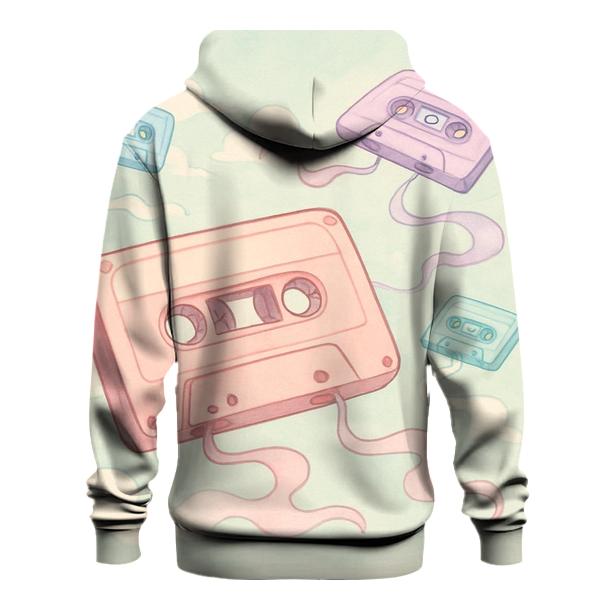 Pastel Cassette Daydream heavyweight hoodies