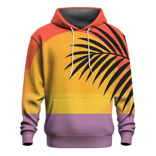 Analog Sunset Stripes custom hoodies
