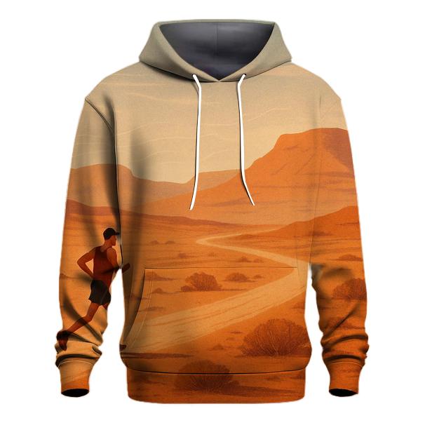 Desert Marathon Endurance Trail printed hoodies
