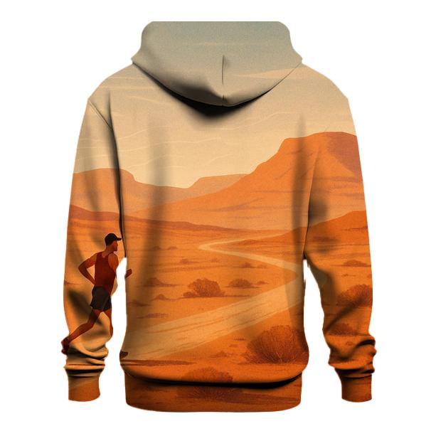 Desert Marathon Endurance Trail printed hoodies