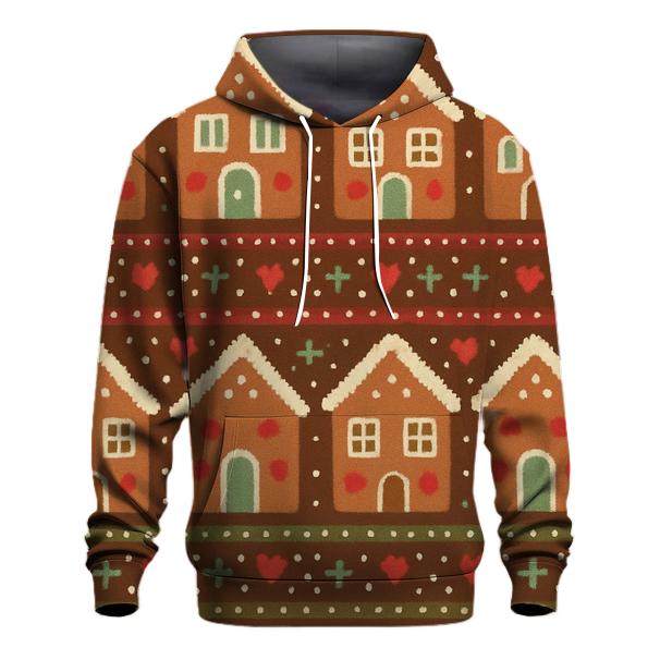 Gingerbread House Confetti Lanes hoodie trends