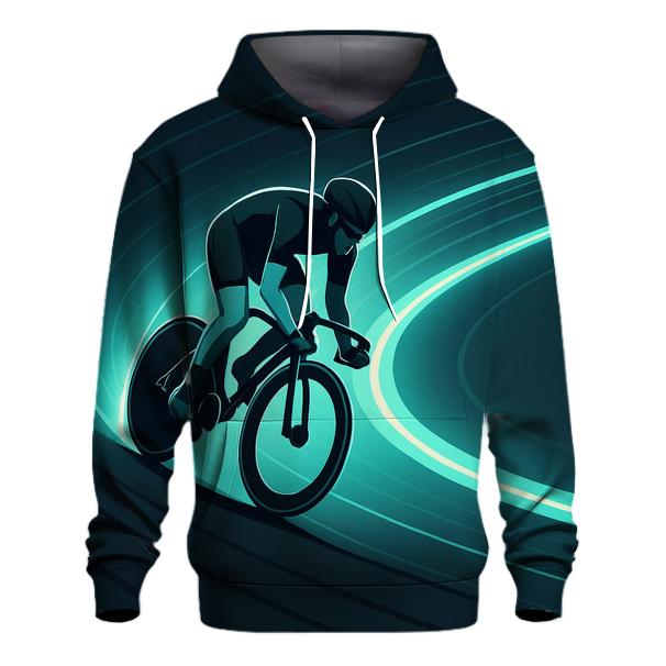 Futuristic Cycling Velodrome Halo hoodie styles