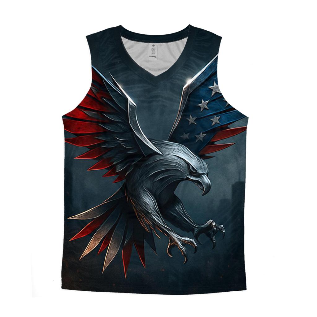 Urban Steel Eagle Of The Republic custom tank tops