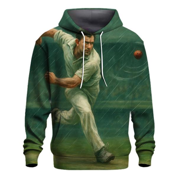 Rainy Day Cricket Spin Bowler custom hoodies