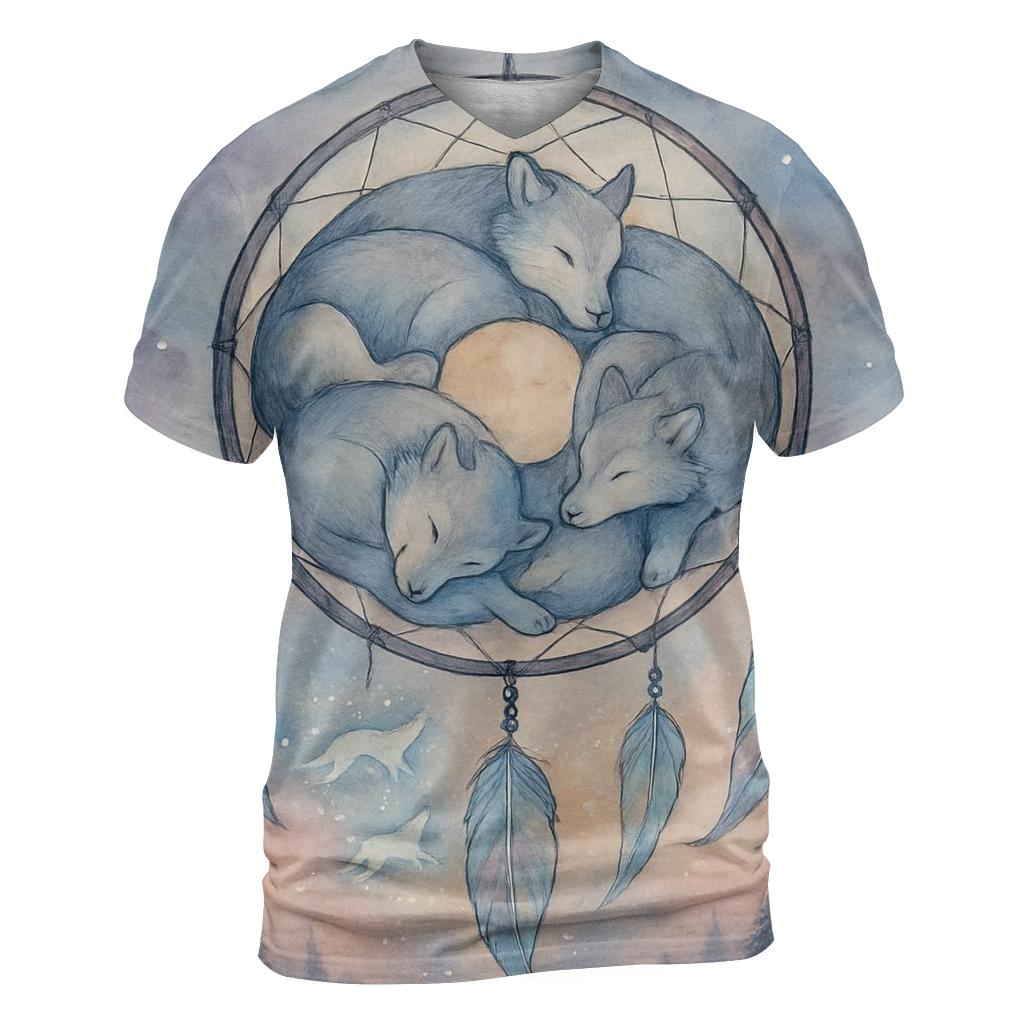 Dreamcatcher Moon Pack artistic all-over print tops