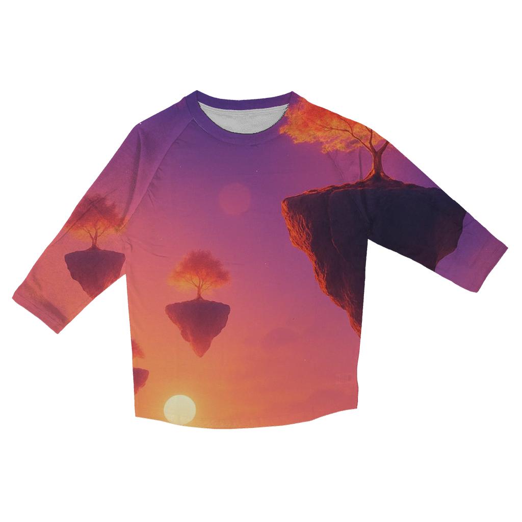 Floating Islands Of Ember personalized 3/4 sleeve tees
