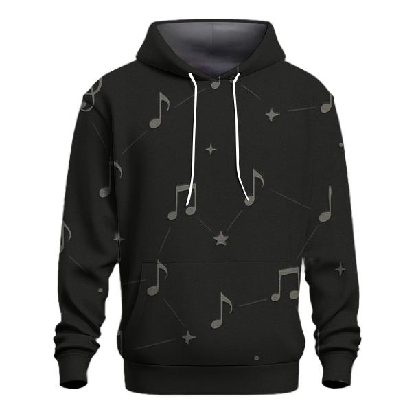 Minimal Note Constellation hoodie styles