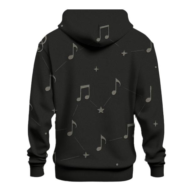 Minimal Note Constellation hoodie styles