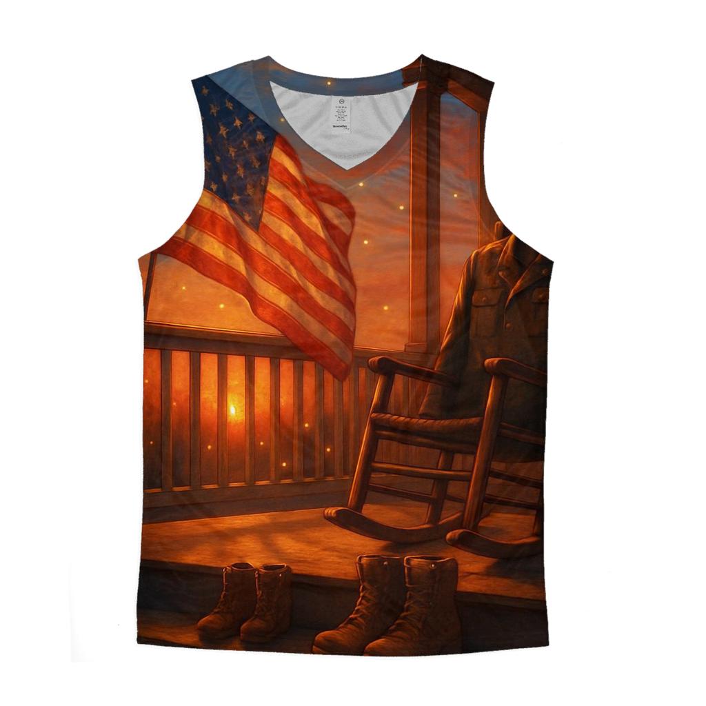 Homefront Porch Of Welcome trendy fitted tank tops