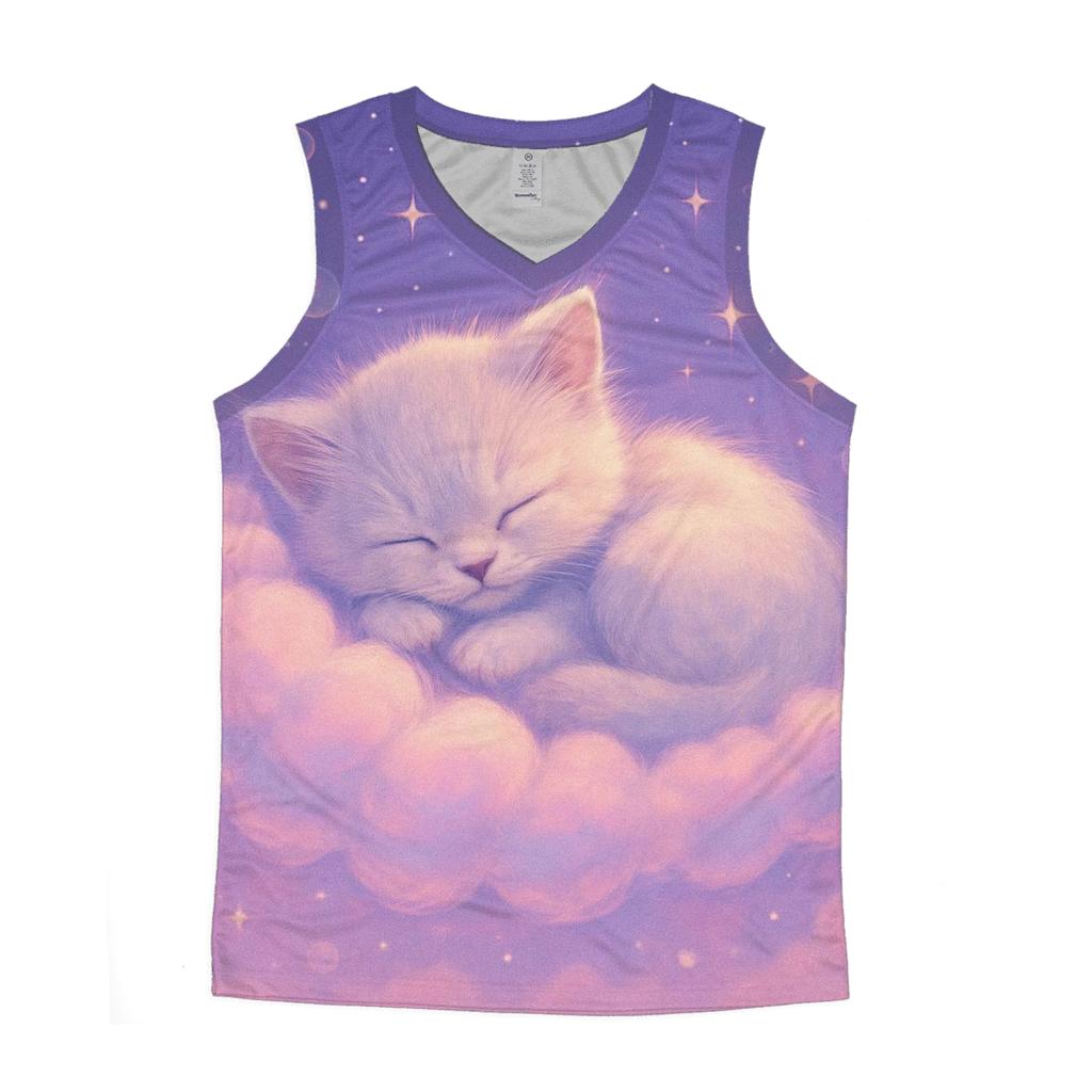 Starlit Cloud Cradle Cat custom tank tops