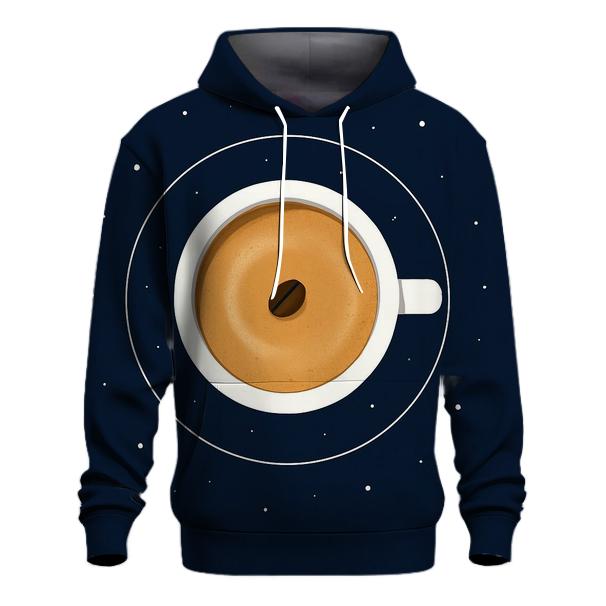 Midnight Espresso Orbit graphic hoodies