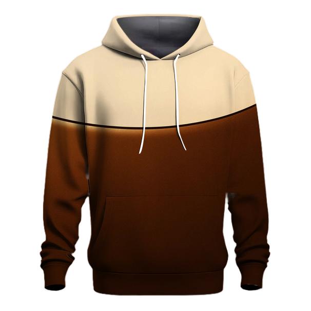 Minimal Crema Horizon custom hoodies