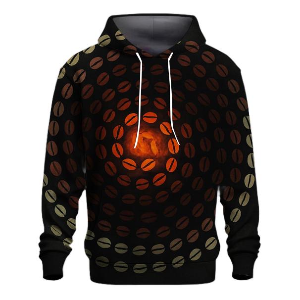 Roasting Ember Spiral heavyweight hoodies