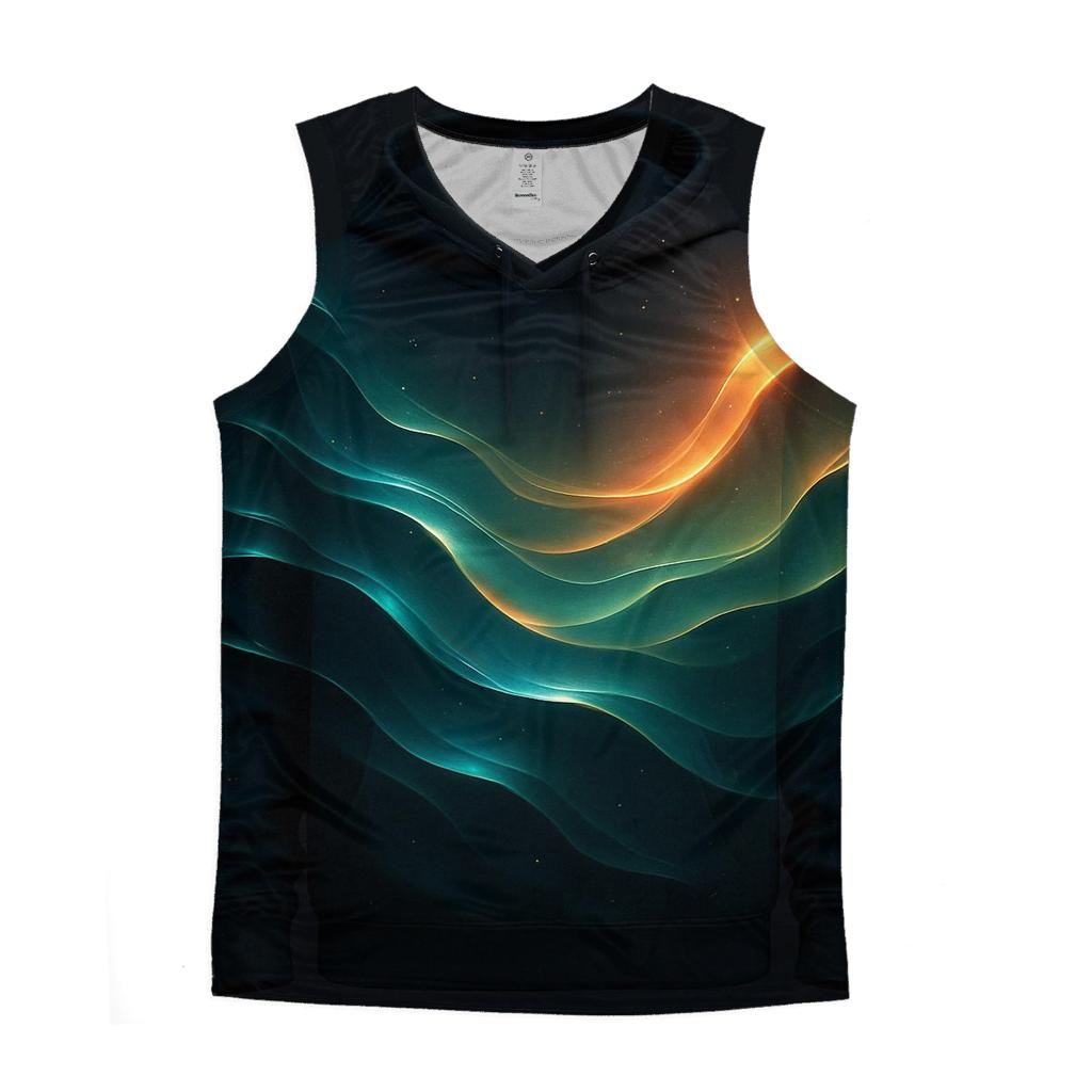 Aurora Tidal Gradient casual summer tank tops