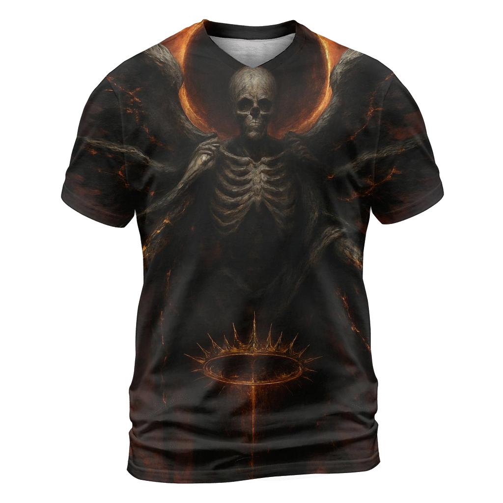 Crowned By The Eclipse Seraph designer pattern shirts