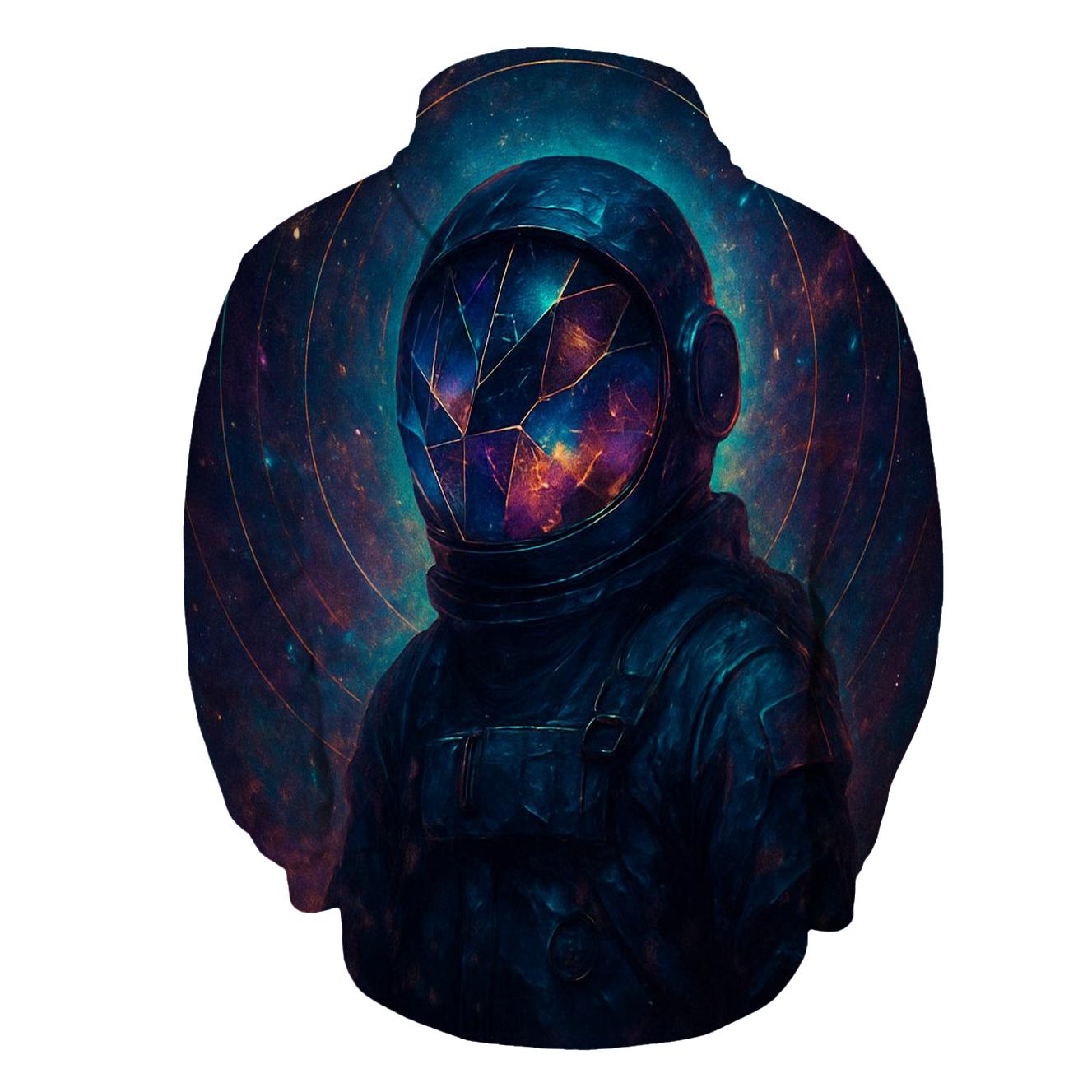 Astronaut Of Fractured Realities custom hoodies