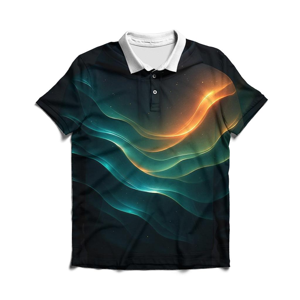 Aurora Tidal Gradient classic pique polos