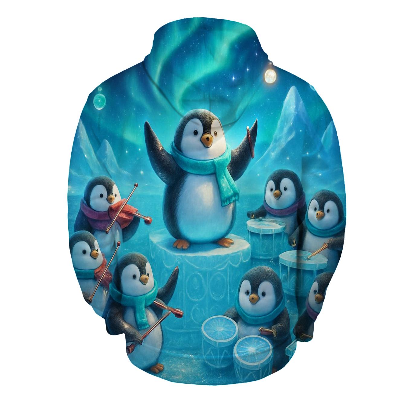 North Pole Penguin Ice Orchestra hoodie styles
