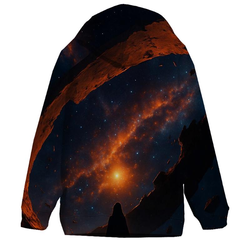 Voyager On The Broken Ringworld zip-up hoodies