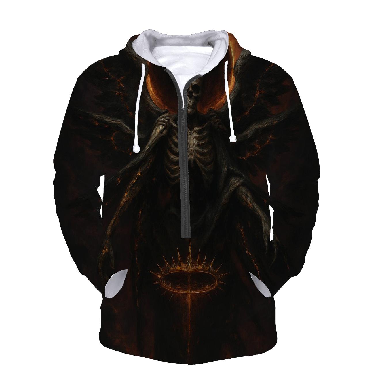 Crowned By The Eclipse Seraph heavyweight hoodies